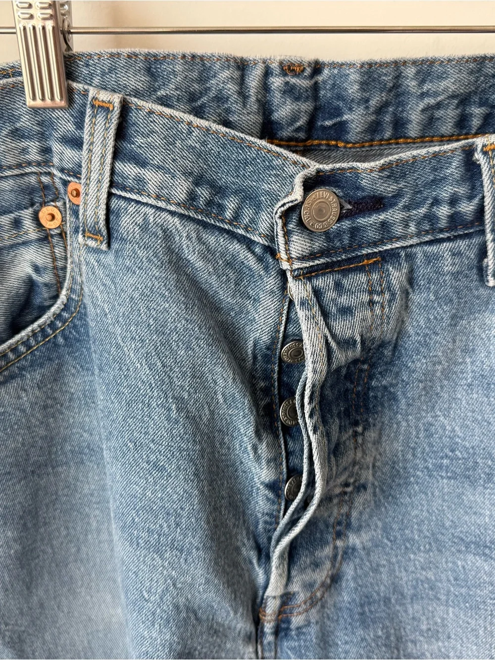 LEVI’S Premium 501 ‘93 Straight Big E Button Fly Denim Jeans | 34X34